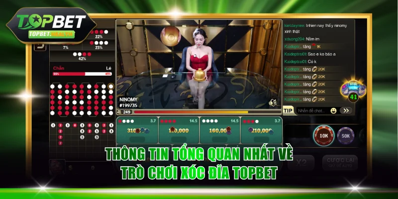 Thông tin tổng quan nhất về trò chơi xóc đĩa TOPBET